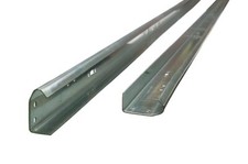Pair Of 2 Vertical Track For 7 Garage Door No Hardware Tracks Measure 76 Long
