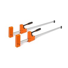 JORGENSEN 36-inch Bar Clamps, 90 Cabinet Master Parallel Jaw Bar Clamp Set,