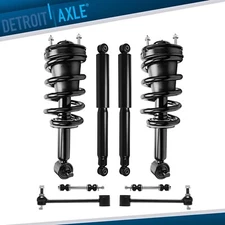 Front Struts Rear Shocks Sway Bars Kit for Suburban 1500 Tahoe Escalade ESV EXT