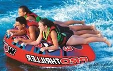 WOW Sports Super Thriller Pro Series 1-3 Person Action Tube Towable (20-1095)