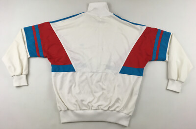 トップス 80s vintage adidas track jersey jacket 80s Adidas Vintage Mens Track Jacket Tracksuit Top Made in