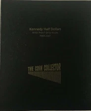 The Coin Collector Collection Album US Kennedy Half Dollars 1964 Not Dansco NEW