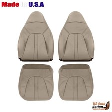 2000 2001 2002 Ford Expedition Eddie Bauer Driver Passenger Leather Cover Tan 2000 2001 2002 Ford Expedition Eddie Bauer Driver Passenger Leather Cover Tan