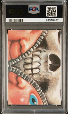 1986 Topps Garbage Pail Kids Series 4 OS4 LOSING FAITH 151a PSA 9