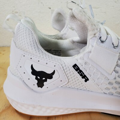 Buy Size 8.5 - Under Armour Project Rock BSR White Distant Grey