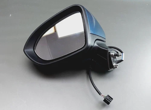 Original Opel Astra K Left Side Mirror Heated Electric Adjustable Sky Blue