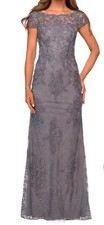 La Femme Dark Platinum 27856 Size 18 Retail 598