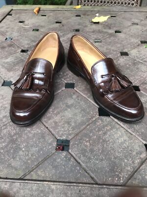Johnson & Murphy cellini sz 8 Johnston Murphy Cellini 8M Brown Tassel Woven Men main image 4