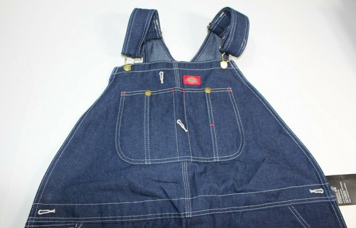 Dickies Indigo Bib Mens Denim Overalls 