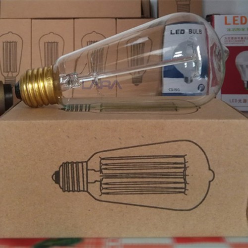 3X 40W Halogen Bulb Warm Lights E27 220~240V ST64 Screw Holder Lighting Fixture - Picture 8 of 8