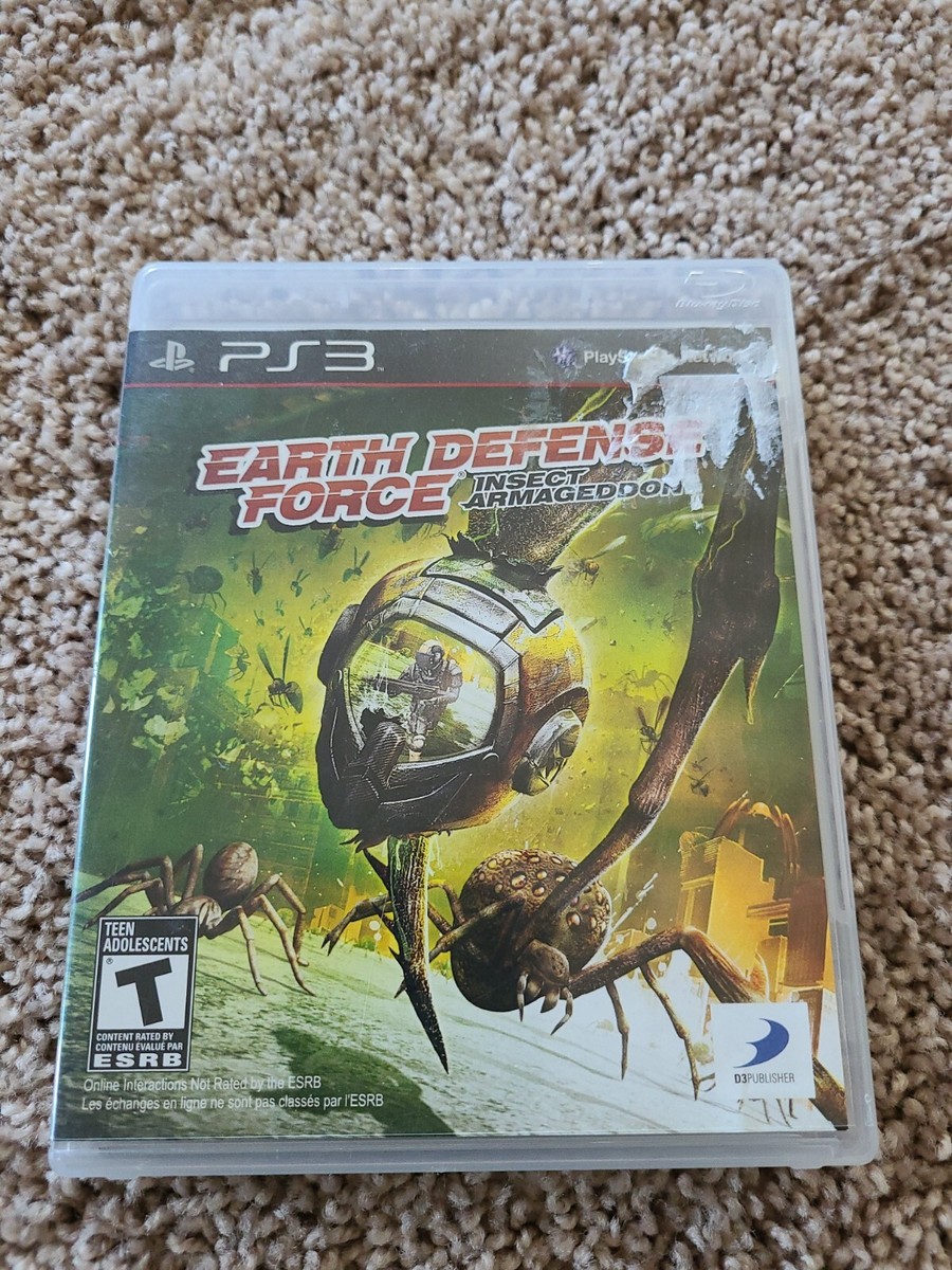 Earth Defense Force Insect Armageddon PlayStation 3 PS3