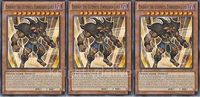 Yugioh Exodia The Ultimate Forbidden Lord Deck
