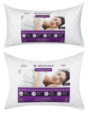 AllerEase Bed Pillow Down Alternative Fill St...