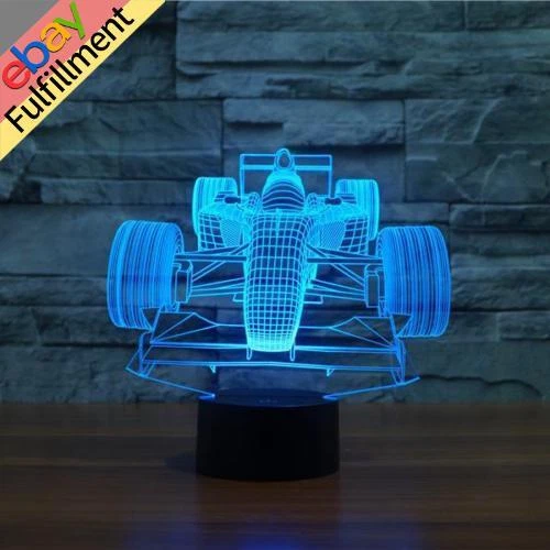 Color changing led 3d illusion light deals