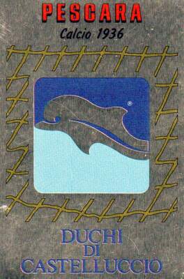 Scudetto Pescara Figur Ob. 438 Calciatori Panini 1984 1985 Ottima