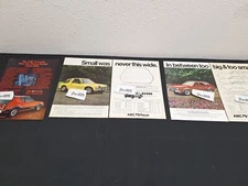 3 Vintage 1976 AMC RAMBLER ADS Original Print Ad GREMLIN PACER HORNET