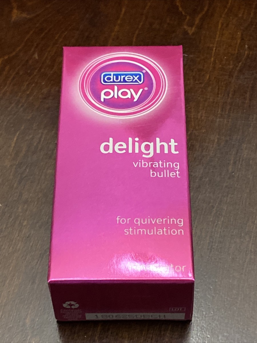 Durex - Delight Vibrating Bullet - Battery Included - Sealed