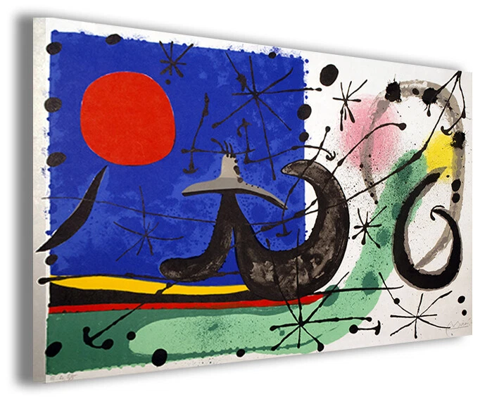 ITALIAN_MODERN_ART_2009 Quadri famosi Joan Mirò XIX stampe su tela riproduzioni famose d'autore