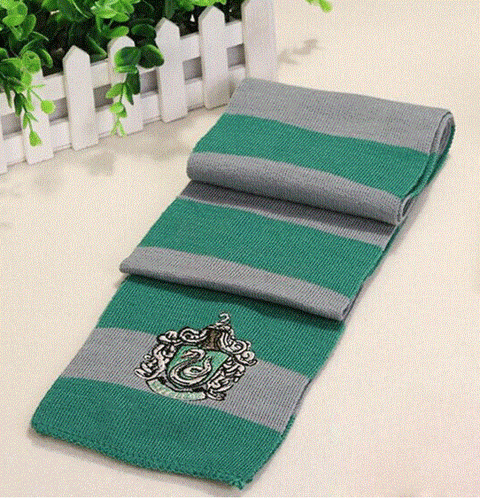 HARRY POTTER SCARF COSTUME GRYFFINDOR HUFFLEPUFF RAVENCLAW SLYTHERIN ADULT KIDS - Picture 7 of 12