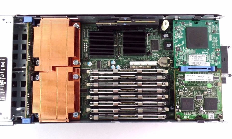 Dell Poweredge M600 10G-TOM Blade 2x Xeon E5160 3GHz 32GB RAM no HDD Quantity - Image 3 of 4