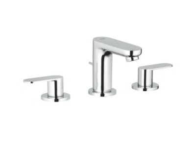 Grohe 2019900A #10 Eurosmart 8-Inch Widespread 2-Handle S-Size Bathroom Faucet 1