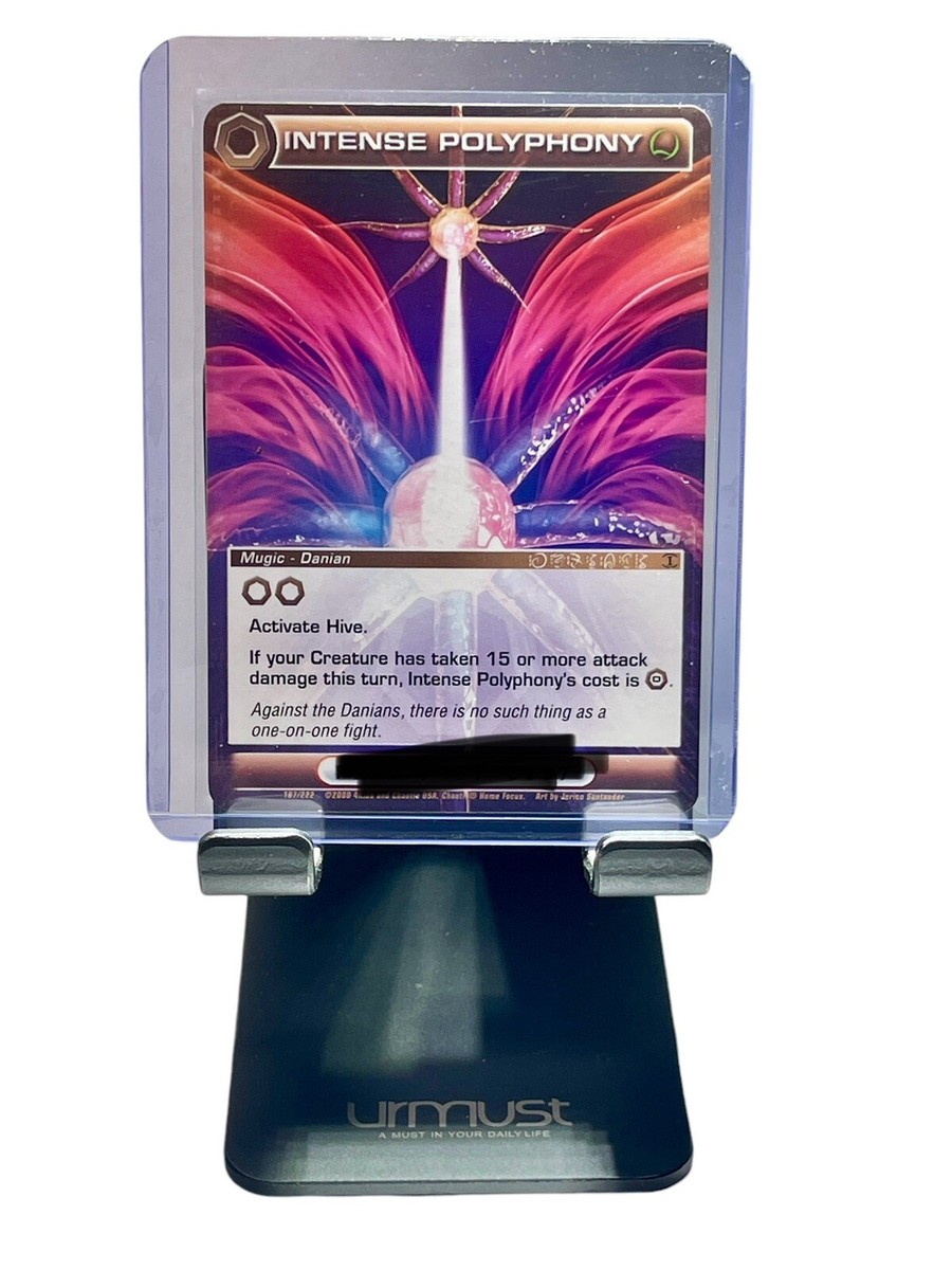 Chaotic Trading Card Intense Polyphony Danian Mugic Activate Hive