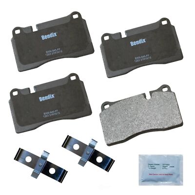 Disc Brake Pad Set-Priority One Semi-Metallic BPR Bendix CFM1263