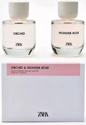 Zara Orchid Wonder Rose x 90ml Duo Set EDT Women Parfum Spray