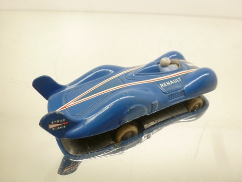 CIJ 3/2 RENAULT ETOILE FILANTE SPEED RECORD CAR - BLUE 1:43 - GOOD CON. - 84 - Imagen 6 de 7