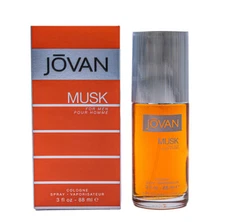 Jovan Musk by Coty Cologne for Men 3.0 oz New In Box