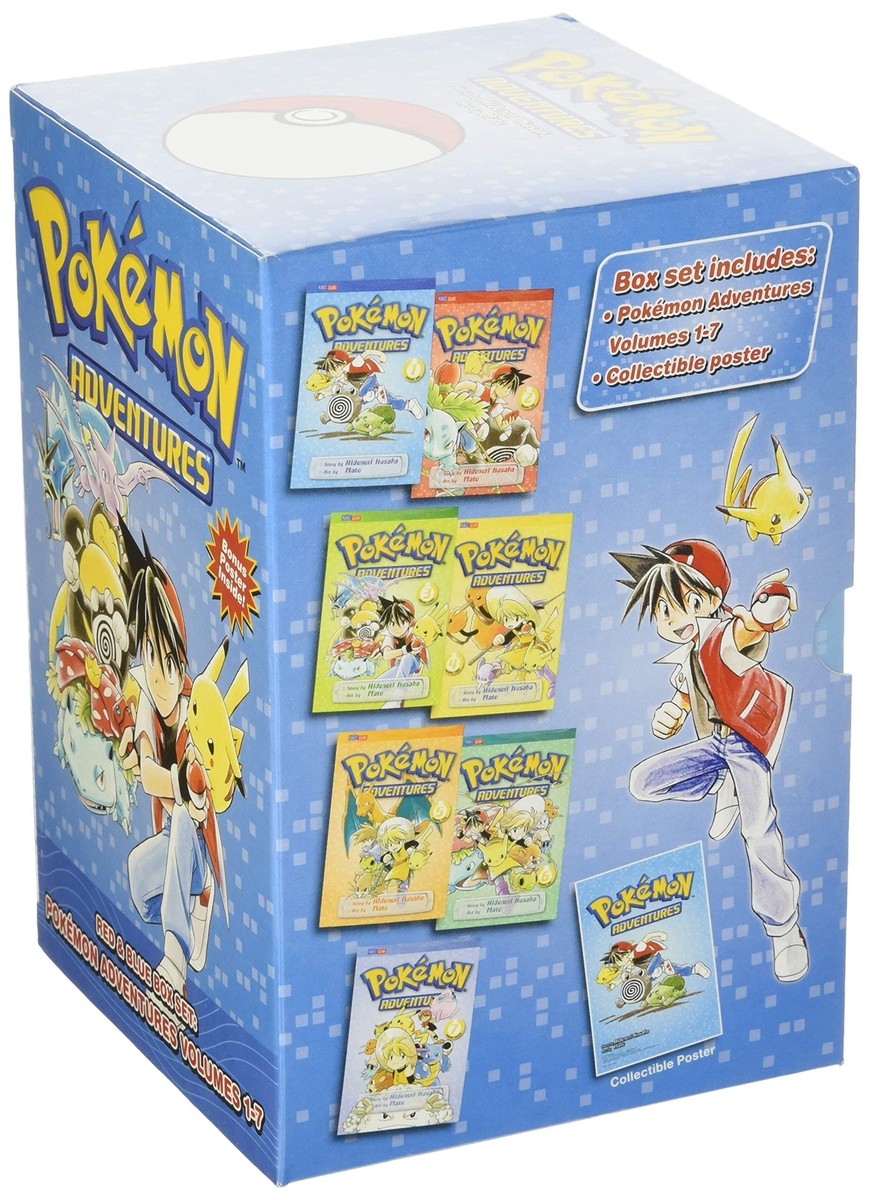 Pokemon Adventures Red & Blue Box Set (Set Includes Vols 1-7) by
