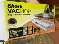 Shark Disposable Hard Floor VacMop Vacuum Mop Pad Refills 9 Count VMP10 Sealed