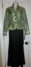 Adrianna Papell Evening Jacket Skirt Dress Outfit Set sz. 6 NEW