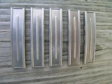 Mauser 98 K98 5 rd Enbloc Stripper Clips 3pc Nickel Plated Lot of 5