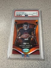 2024 Certified Rookies Michael Penix Jr. Mirror Orange /149 PSA 10 Low Pop 