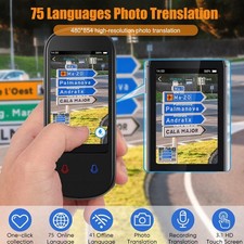 Two-Way Instant Voice Photo Translation Language Translator Device 139 Languages