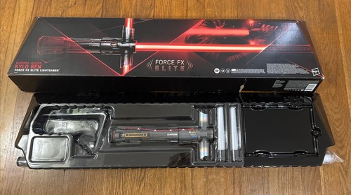 Star Wars The Black Series Supreme Leader Kylo Ren Force FX Elite Lightsaber - Picture 7 of 11