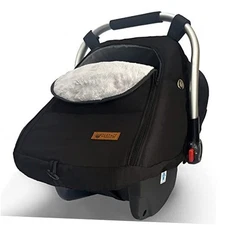 Car Seat Cover for Babies Winter - Baby Car Seat Covers Universal Cold Black