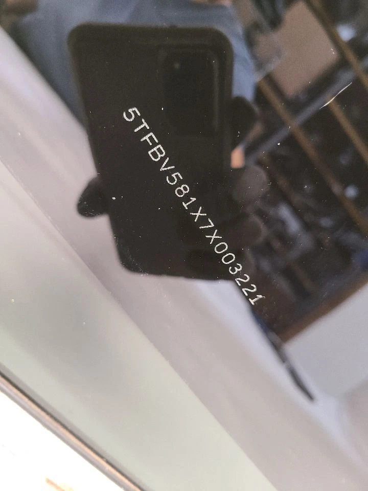 2007 - 2021 TOYOTA TUNDRA Passenger Rear Door Glass Crew Cab 4 Door  Foto 2 de 4