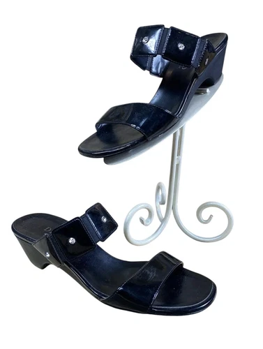 VANS DITTO BY Van ELi sandalo slip on nero strass tacco basso taglia 8