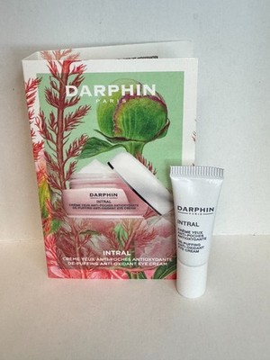 5 X DARPHIN PARIS INTRAL DE-PUFFING ANTI-OXIDANT EYE CREAM TRAVEL SIZE 2ML X 5
