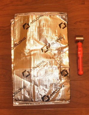 Aslong Sound Deadening 7 Sheets Plus Roller