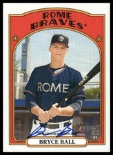 2021 Topps Heritage Minor League #133 Bryce Ball