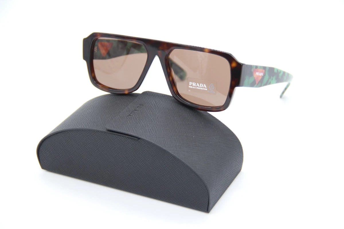 PRADA Brown Aviator Sunglasses for Women for sale | eBay display picture 3