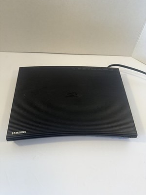 Samsung BD-JM57 Blu-ray and DVD Player with Wi-Fi Streaming - NO REMOTE Tested