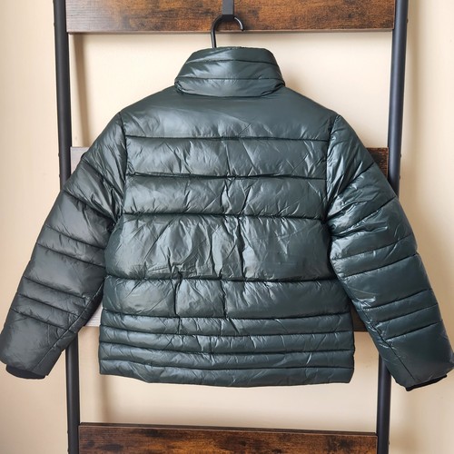 Noize Boy's Spruce Green Vegan Kobe-B Short Puffer Winter Jacket Kids Size L/12 - Picture 10 of 10