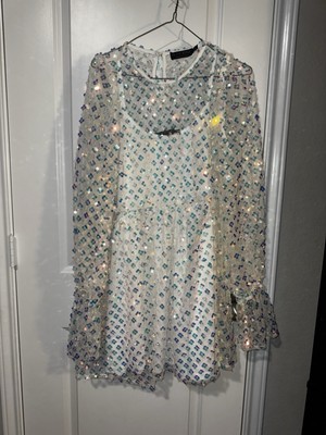 In The Style Women s Sparkly Dress Size 10