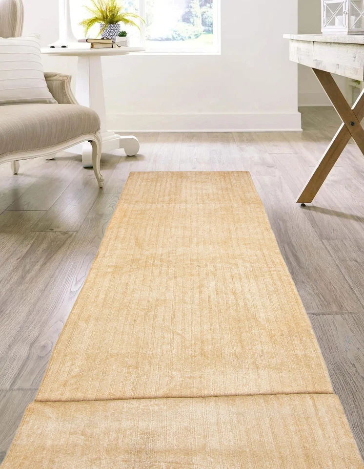 2'10" x 14'6" Vintage Hand-knotted Runner Rug Traditional Oriental Wool Carpet - Image 2 of 4