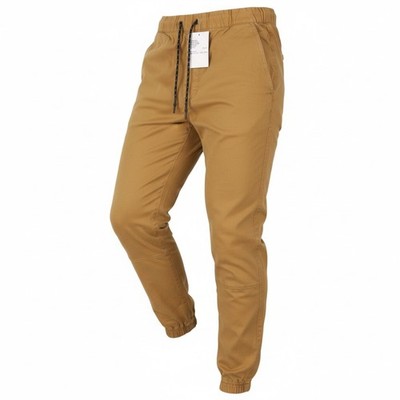 American Eagle Outfitters Twill Jogger Herren Hose M Brown Flex Stretch