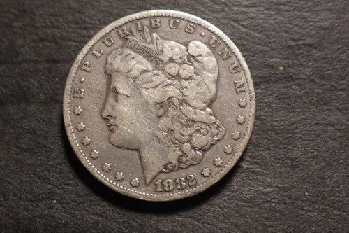 1882-CC VF Solid Morgan Head Dollar Program Quality Coin PSC
